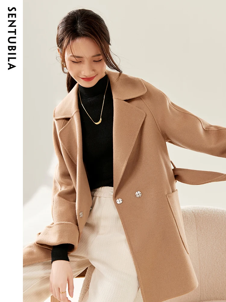 SENTUBILA Manteaux d'hiver en  - Wool Coat Peacoat avis et prix
